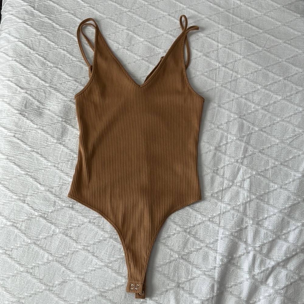 Forever 21 Strappy Thong Bodysuit
